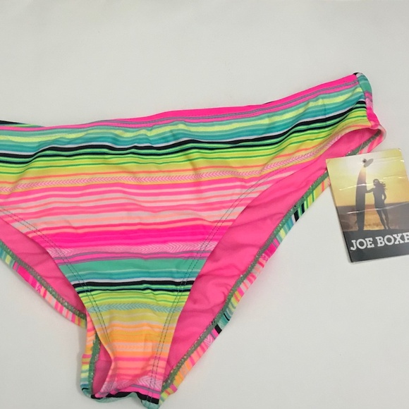 Joe Boxer Women’s Bikini  Bottom Size L Multicolor - Picture 1 of 16